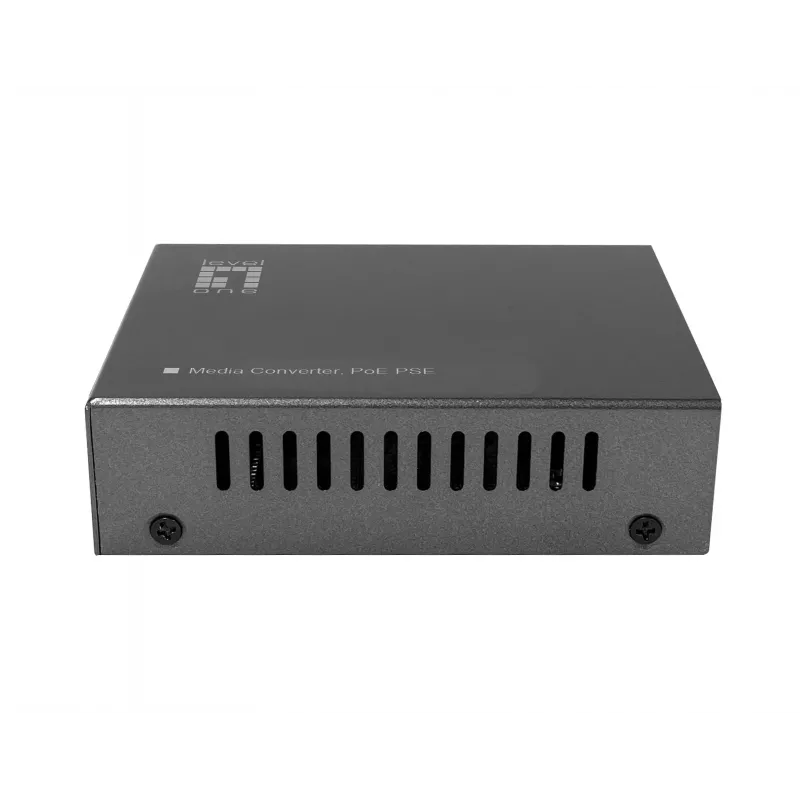 LevelOne RJ45 to SFP Gigabit Media Converter, PoE PSE