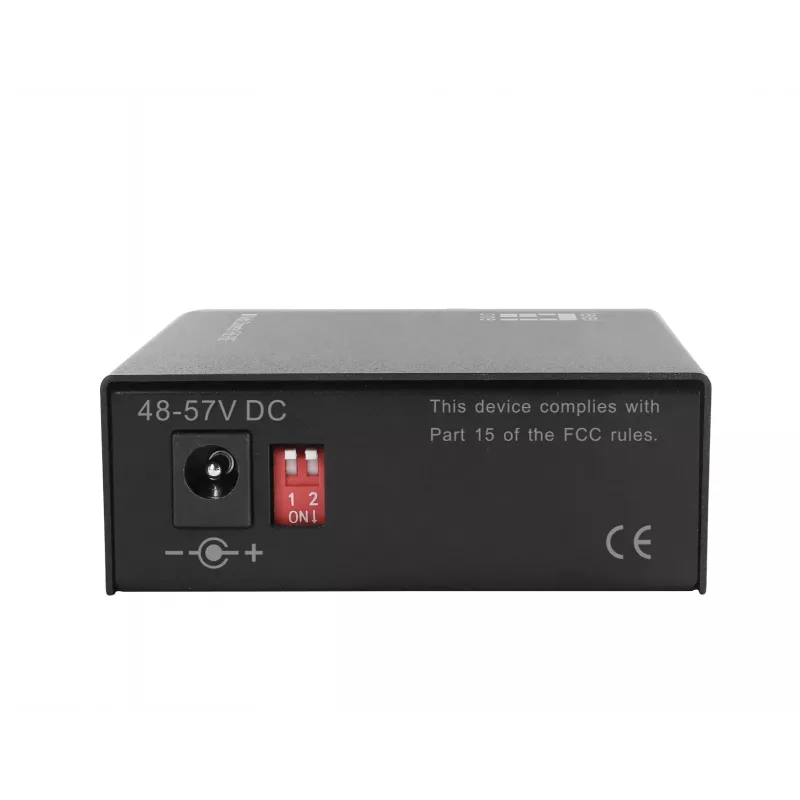 LevelOne RJ45 to SFP Gigabit Media Converter, PoE PSE