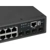 LevelOne 52-Port L3 Lite Managed Gigabit PoE Switch, 4 x 10GbE SFP+, 48 PoE Outputs, 400W PoE Power Budget