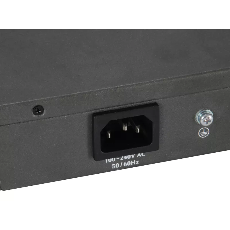 LevelOne 52-Port L3 Lite Managed Gigabit PoE Switch, 4 x 10GbE SFP+, 48 PoE Outputs, 400W PoE Power Budget