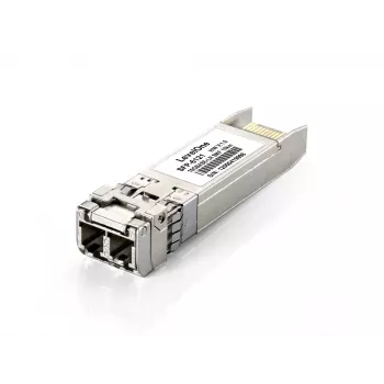 LevelOne 10Gbps Single-mode SFP+ Transceiver, 10km, 1310nm, Fiber optic, 10000 Mbit/s, SFP+, LC, 9/125 µm, 10000 m