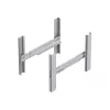 Conceptronic RRK02 Rackmount Rail Kit 2U, Rail kit, Rack-mount, Grey, 2U, ZEUS51E6K, EBM01R192VB, CE, RoHS