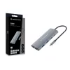Conceptronic DONN06G 10-in-1 USB 3.2 Gen 1 Docking Station, HDMI, 100W USB PD, USB-C 5Gbps x 2, USB-A 5Gbps x 3, SD, TF/MicroSD, GbE