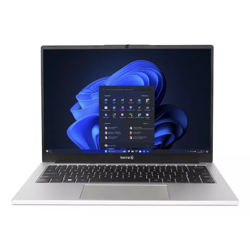 TERRA MOBILE 1410M Intel Core Ultra 5 125U Laptop 35.6 cm (14 inch) WUXGA 16 GB DDR5-SDRAM 512 GB SSD Wi-Fi 6 (802.11ax) Windows 11 Pro German Black, Silver