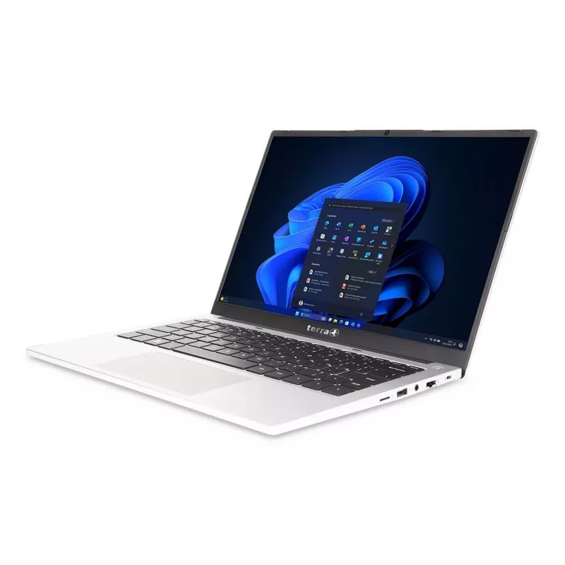 TERRA MOBILE 1410M Intel Core Ultra 5 125U Laptop 35.6 cm (14 inch) WUXGA 16 GB DDR5-SDRAM 512 GB SSD Wi-Fi 6 (802.11ax) Windows 11 Pro German Black, Silver
