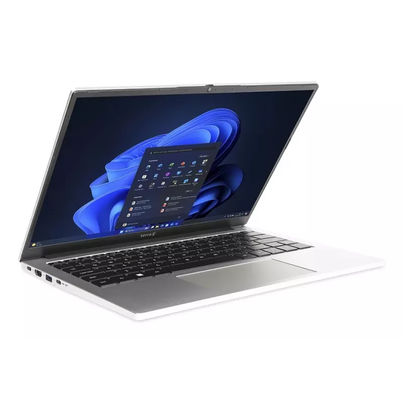 TERRA MOBILE 1410M Intel Core Ultra 5 125U Laptop 35.6 cm (14 inch) WUXGA 16 GB DDR5-SDRAM 512 GB SSD Wi-Fi 6 (802.11ax) Windows 11 Pro German Black, Silver