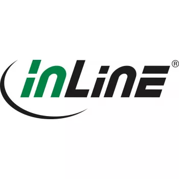 InLine 89989S Fibre Optic Adapter, LC/LC Simplex Singlemode, Green, Ceramic Ferrule