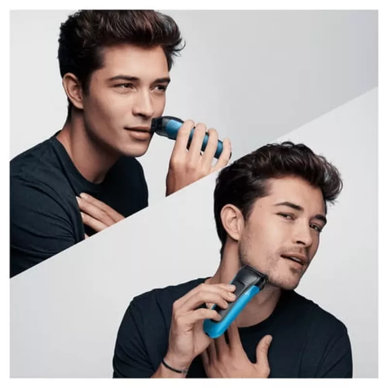 Braun Series 3 310s Foil shaver Trimmer Black, Blue
