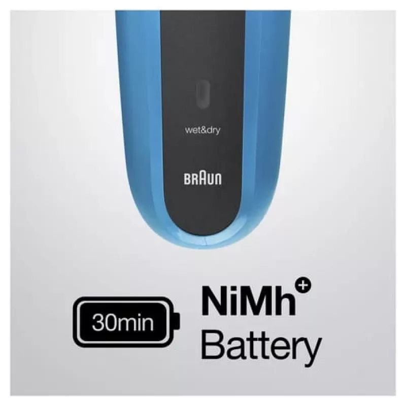 Braun Series 3 310s Foil shaver Trimmer Black, Blue