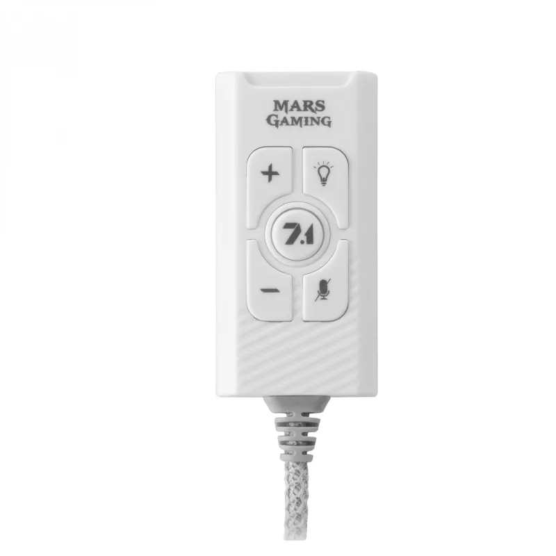 Audio Card Mars Gaming MSC2W 7.1 USB White 3.5mm