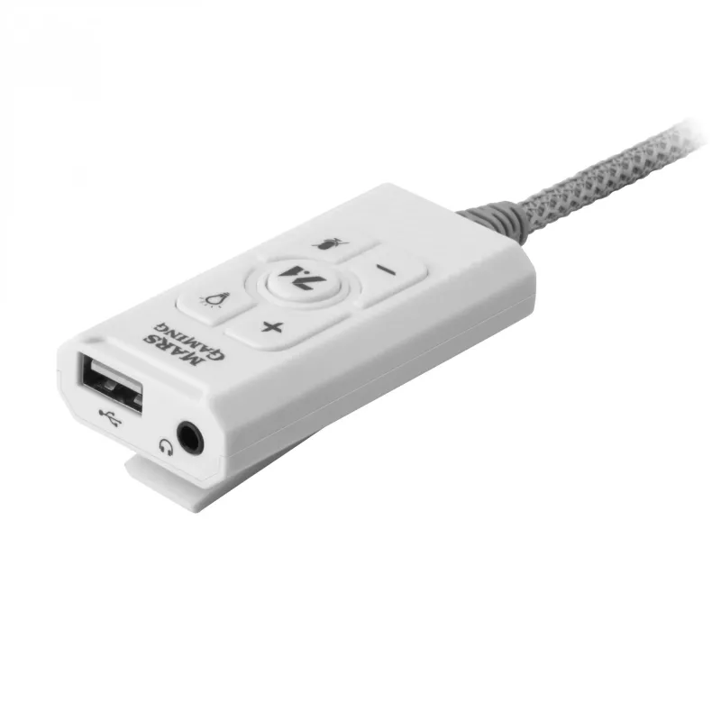 Audio Card Mars Gaming MSC2W 7.1 USB White 3.5mm