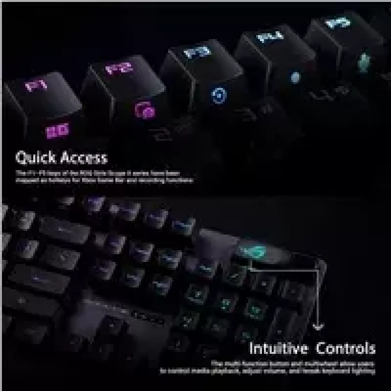 ASUS ROG Strix Scope II keyboard Gaming USB Black