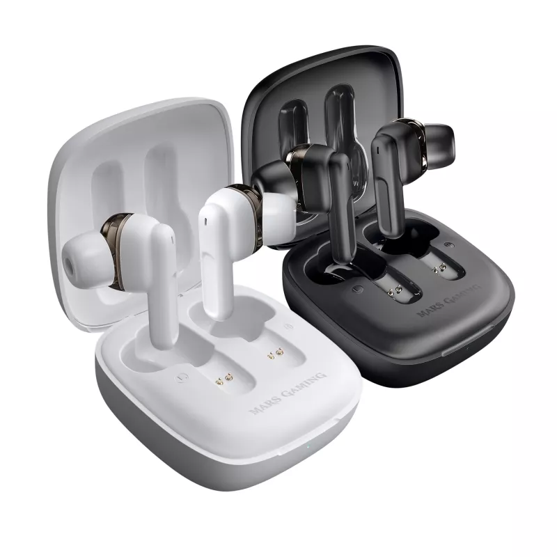Headset Mars Gaming MHIB Wireless Earphones TWS White