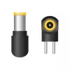 FSP 4AP0016701GP cable gender changer Black, Yellow