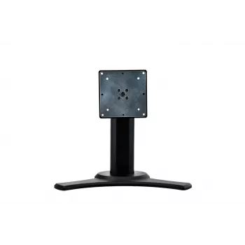 Monitor stand HANNspree 80-04000004G000 for 22–24 inch screens, VESA 75x75–100x100, 4.3 kg capacity, height adjustable, swivel & tilt, black