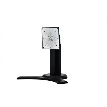 Monitor stand HANNspree 80-04000004G000 for 22–24 inch screens, VESA 75x75–100x100, 4.3 kg capacity, height adjustable, swivel & tilt, black