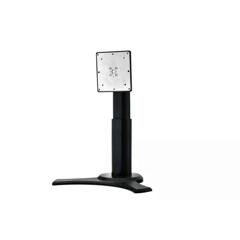 Monitor stand HANNspree 80-04000004G000 for 22–24 inch screens, VESA 75x75–100x100, 4.3 kg capacity, height adjustable, swivel & tilt, black