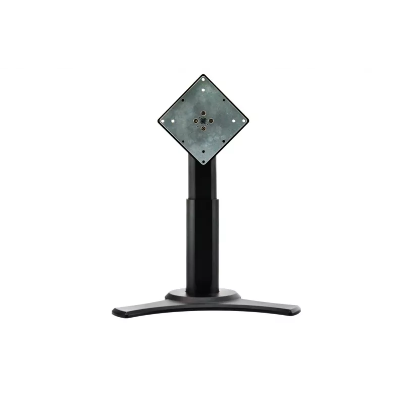 Monitor stand HANNspree 80-04000004G000 for 22–24 inch screens, VESA 75x75–100x100, 4.3 kg capacity, height adjustable, swivel & tilt, black