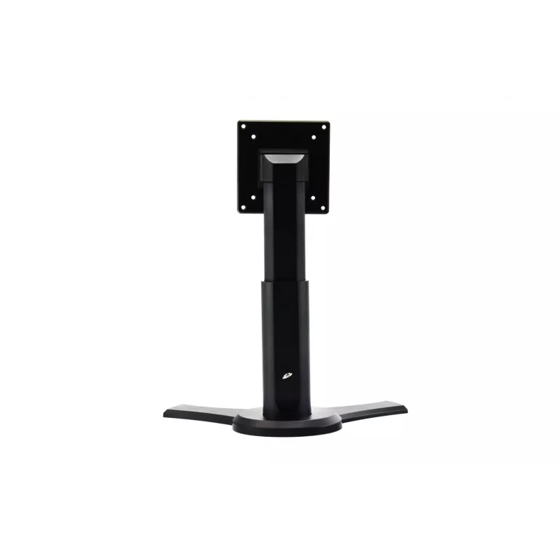 Monitor stand HANNspree 80-04000004G000 for 22–24 inch screens, VESA 75x75–100x100, 4.3 kg capacity, height adjustable, swivel & tilt, black
