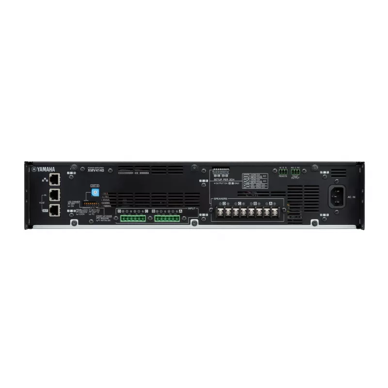 Yamaha XMV4140 audio amplifier Performance/stage Black, Grey