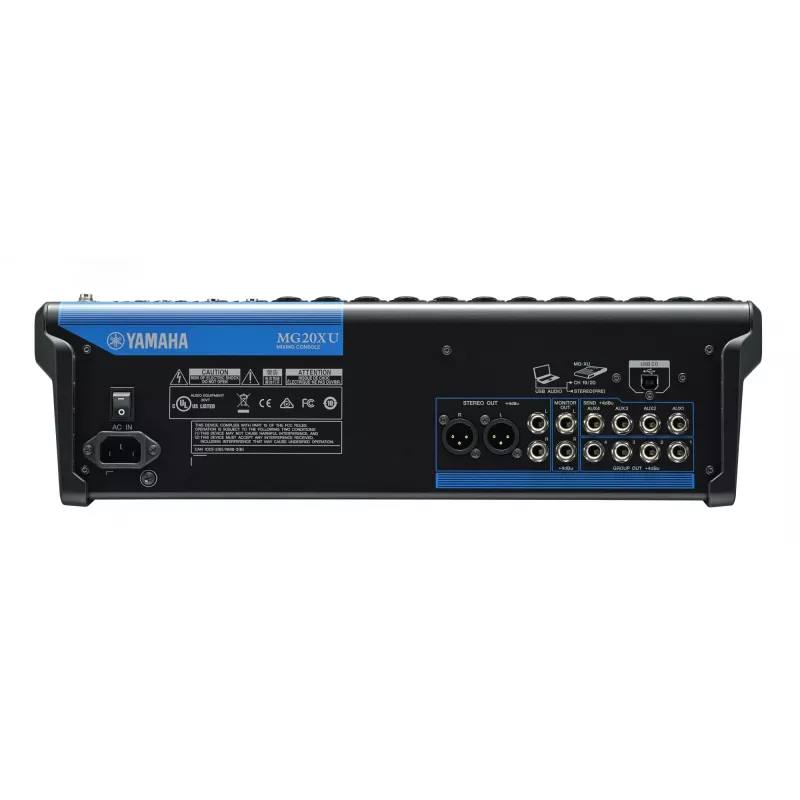 Yamaha MG20XU audio mixer 20 channels Black