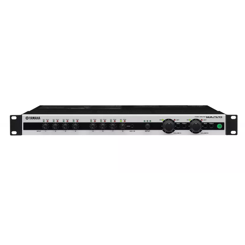 Yamaha MA2120 audio amplifier Black, Grey