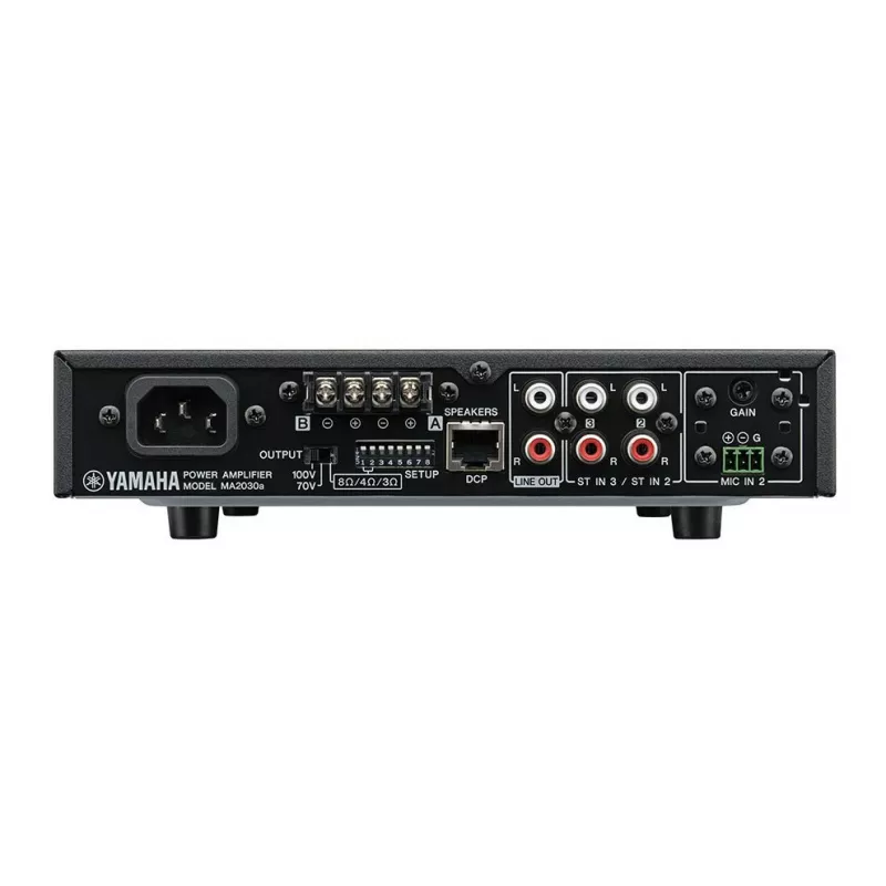 Yamaha MA2030A audio amplifier 2.0 channels Public Address (PA) system Black