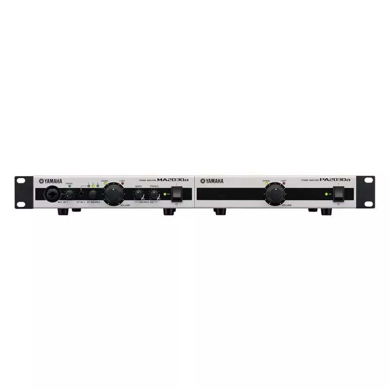 Yamaha MA2030A audio amplifier 2.0 channels Public Address (PA) system Black