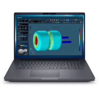 DELL Pro Max 18 Plus MB18250 Intel Core Ultra 7 265HX Mobile workstation 45.7 cm (18 inch) Quad HD+ 32 GB DDR5-SDRAM 1 TB SSD NVIDIA RTX PRO 2000 Blackwell Wi-Fi 7 (802.11be) Windows 11 Pro German Black