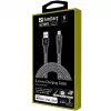 Sandberg Survivor Lightning Cable 2M, 2 m, Lightning, USB A, Male, Male, Black, Grey