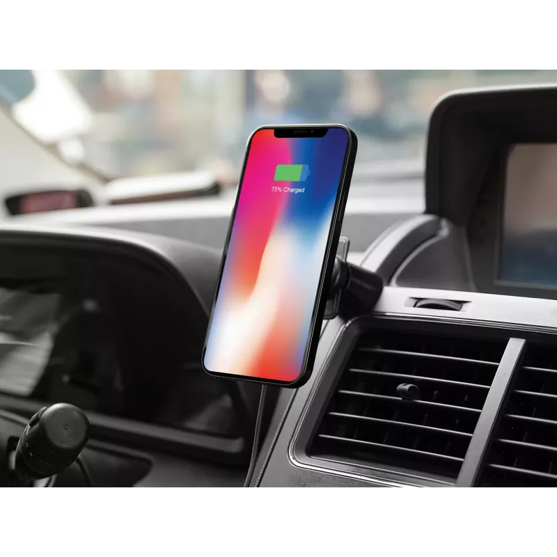 Sandberg In Car Wireless Magnetic Charger 15W, Auto, USB, Wireless charging, 1.2 m, Black