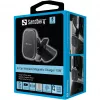 Sandberg In Car Wireless Magnetic Charger 15W, Auto, USB, Wireless charging, 1.2 m, Black