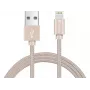Sandberg Excellence Lightning Gold 1m, 1 m, Lightning, USB A, Gold, Straight, Straight
