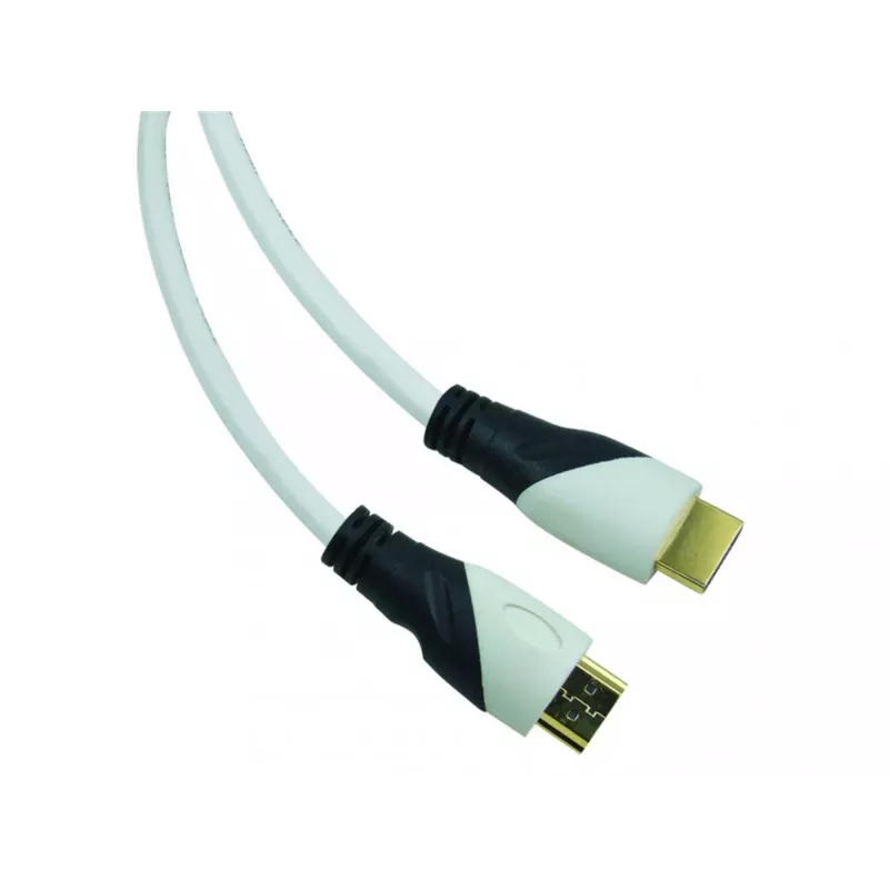 Sandberg HDMI 1.4 19M-19M, 1m, 1 m, HDMI Type A (Standard), HDMI Type A (Standard), Black, White