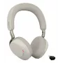 Jabra Evolve3 75 - MS Link390c - Black, Wireless, 20 - 20000 Hz, Calls/Music, 180 g, Headset, Grey