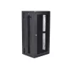 StarTech.com 4-Post 26U Wall Mount Network Cabinet with 1U Shelf, 19 inch Hinged Wall-Mounted Server Rack for Data / AV / Electronics / Computer Equipment, Flexible Vented Rack Enclosure