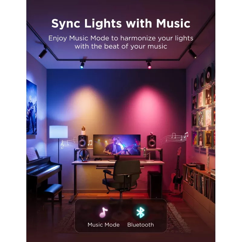 LED bulb Govee B600CCC1 RGBWW E14 2-pack — smart color-adjustable light, warm-to-cool white