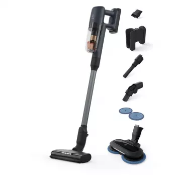 Electrolux EP71B14WET Stick vacuum Battery Dry Bagless 0.3 L Blue 4 Ah