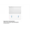 Multibrackets M 1:1 Motorized Projection Screen 240x240, 135 inch White Edition