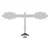 Grommet base Multibrackets M Desktopmount for Single/Dual/Triple monitor stands Black model