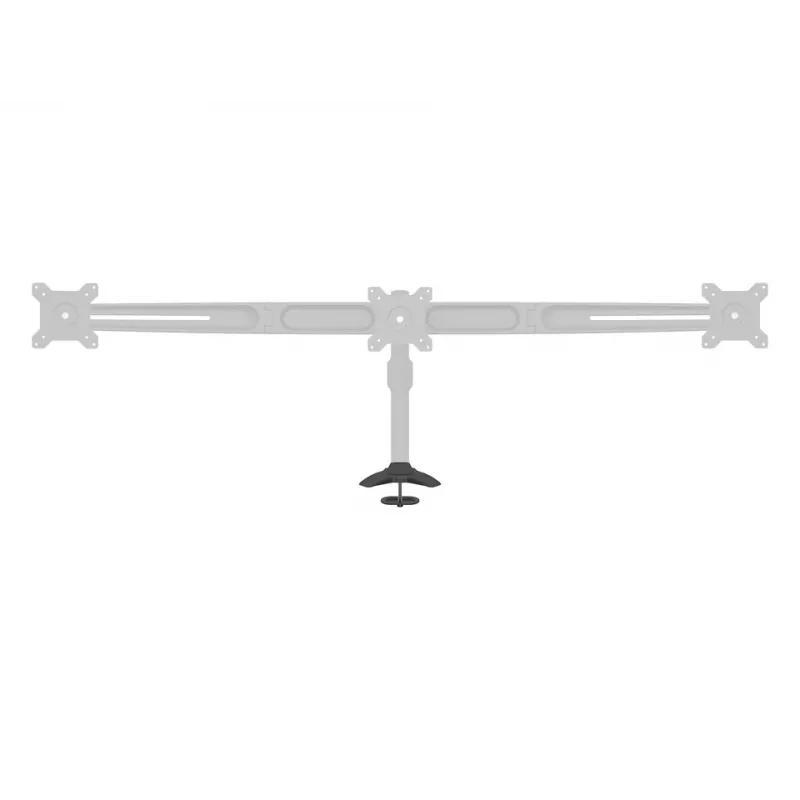 Grommet base Multibrackets M Desktopmount for Single/Dual/Triple monitor stands Black model