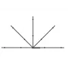 Multibrackets M Universal Swing Arm 180 Degrees Large Black 75 kg 48-69 inch