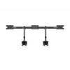 Multibrackets M VESA Desktopmount Triple Desk Clamp 24 inch-32 inch 24 kg