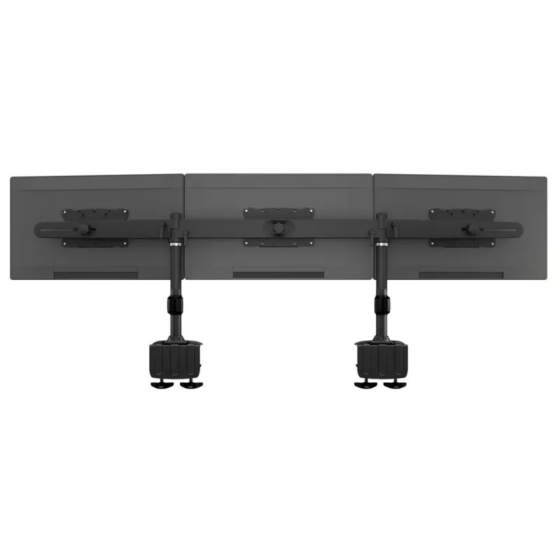 Multibrackets M VESA Desktopmount Triple Desk Clamp 24 inch-32 inch 24 kg