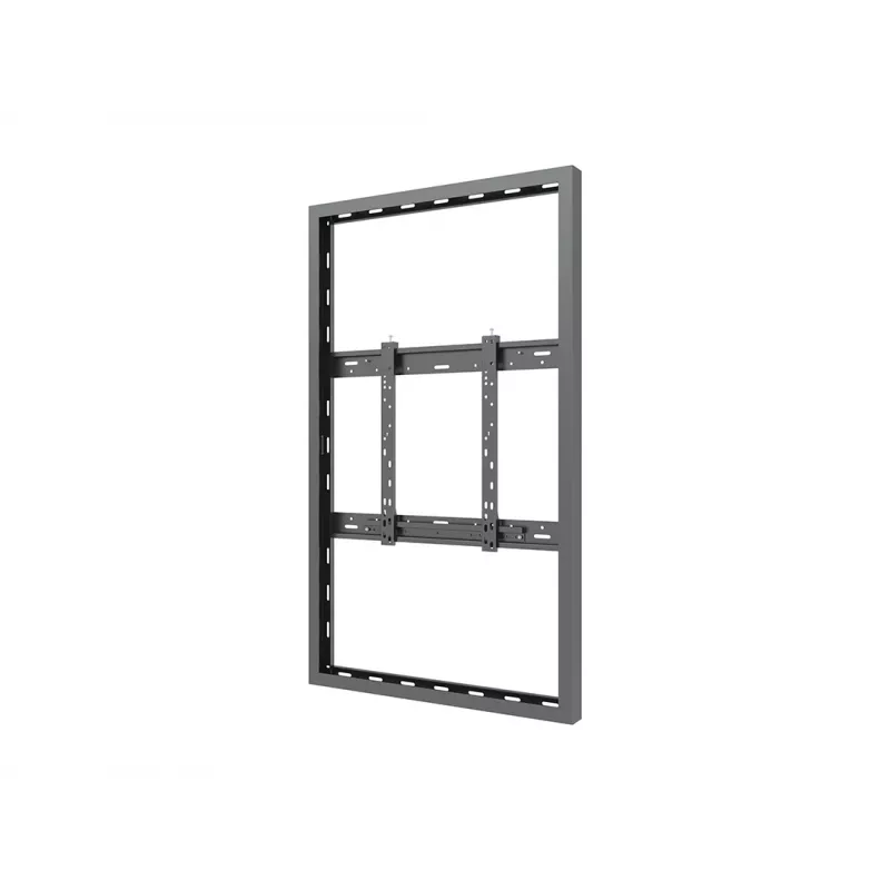 Multibrackets M Pro Series Enclosure 55 inch Wall Slim Medium Black Steel Landscape/Portrait