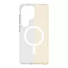 Cellularline Clear Mag - Galaxy S26 Ultra Ultra-resistant transparent case with rubber edge, compatible with the Qi2 ecosystem and magnetic accessories, treated to prevent yellowing.
