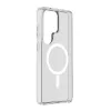 Cellularline Clear Mag - Galaxy S26 Ultra Ultra-resistant transparent case with rubber edge, compatible with the Qi2 ecosystem and magnetic accessories, treated to prevent yellowing.