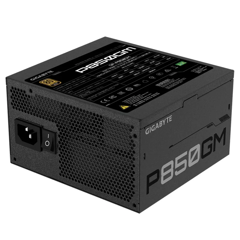 GIGABYTE P850GM power supply unit 850 W 20+4 pin ATX ATX Black