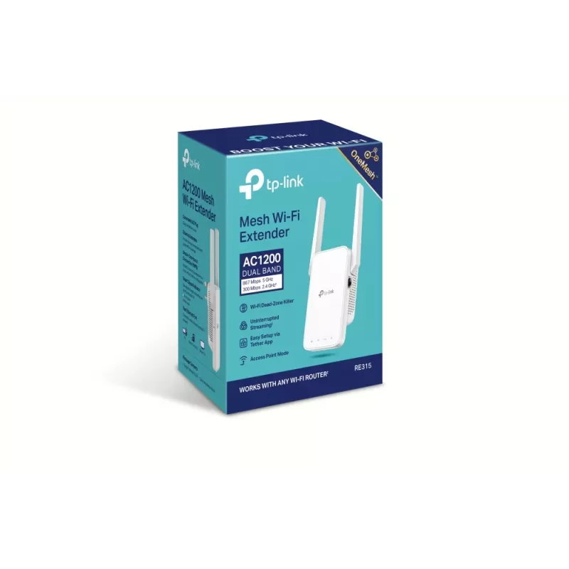 TP-Link AC1200 Mesh Wi-Fi Range Extender