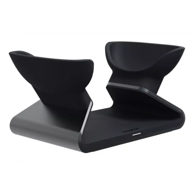 mophie AirPods Max Charging Stand, Indoor, USB, Wireless charging, Black